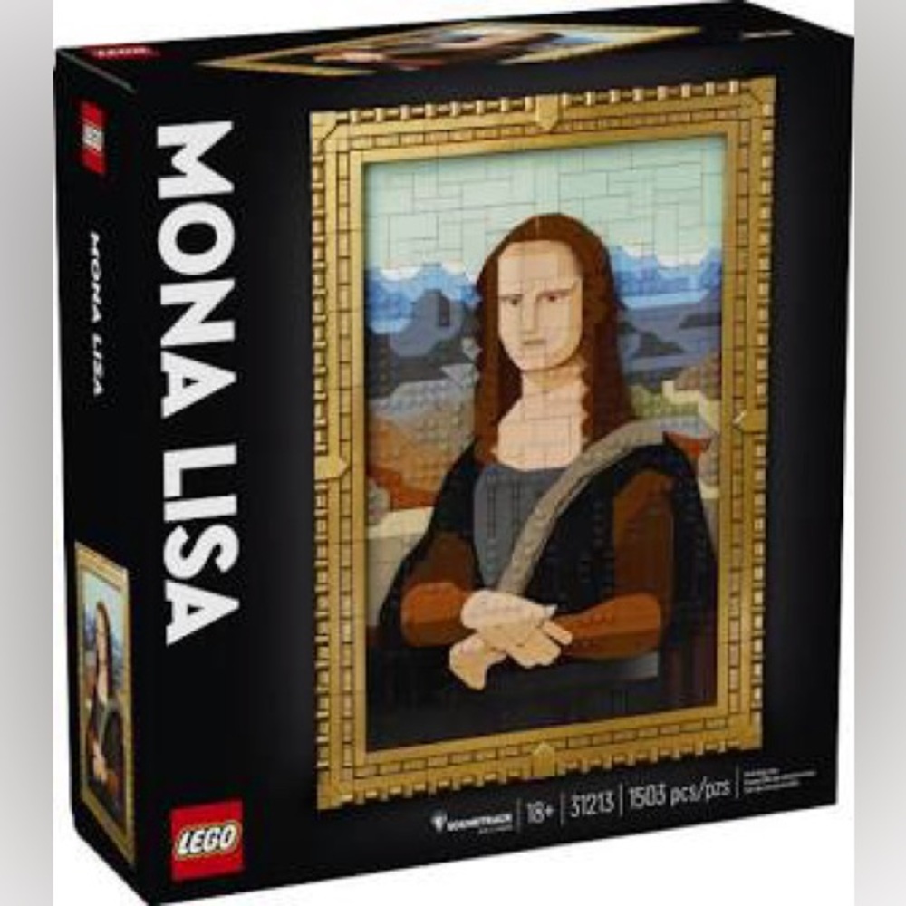 LEGO Art Mosaic: Mona Lisa - completed